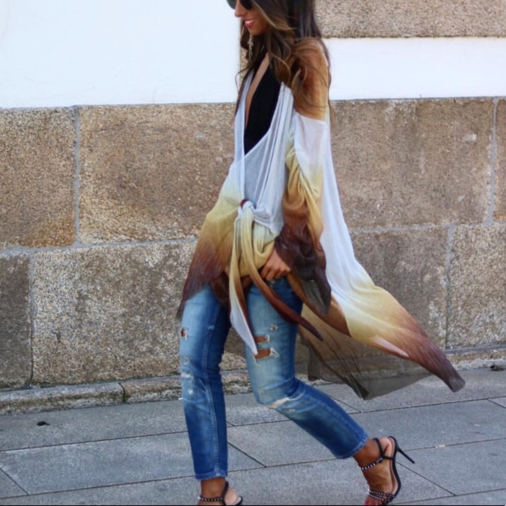ZARA Metallic Shirt/Dresss